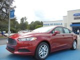 2013 Ruby Red Metallic Ford Fusion SE #73054321