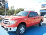 2013 Race Red Ford F150 XLT SuperCrew #73054307