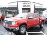 2008 Fire Red GMC Sierra 1500 SLE Crew Cab 4x4 #73054417