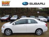 2008 Polar White Toyota Yaris S Sedan #73054299