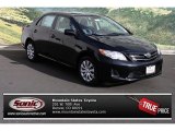 2013 Black Sand Pearl Toyota Corolla LE #73054054