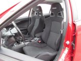 2012 Mitsubishi Lancer Evolution GSR Front Seat