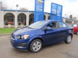 2013 Blue Topaz Metallic Chevrolet Sonic LS Sedan #73054278