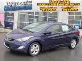 2013 Indigo Night Hyundai Elantra GLS #73054031