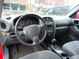 2004 Hyundai Santa Fe GLS 4WD Gray Interior