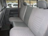 2008 Dodge Ram 2500 Big Horn Quad Cab 4x4 Rear Seat
