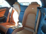 2012 Mercedes-Benz E 350 Cabriolet Rear Seat