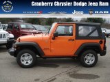 2013 Crush Orange Jeep Wrangler Sport 4x4 #73054340