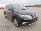 Black Toyota Highlander in 2011