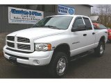 2003 Bright White Dodge Ram 2500 SLT Quad Cab 4x4 #73113659