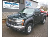 2004 Dark Green Metallic Chevrolet Colorado LS Regular Cab 4x4 #73113658