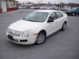 2008 White Suede Ford Fusion S #7279150