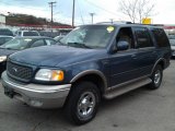 Medium Wedgewood Blue Metallic Ford Expedition in 2000