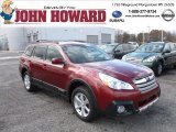 2013 Venetian Red Pearl Subaru Outback 3.6R Limited #73113793