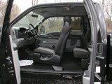 2002 Ford F250 Super Duty XLT SuperCab 4x4 Medium Flint Interior