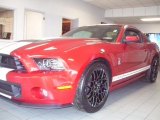 2013 Red Candy Metallic Ford Mustang Shelby GT500 SVT Performance Package Coupe #73142503