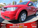 2013 Bright Red Dodge Journey American Value Package #73142578