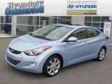 2012 Blue Sky Metallic Hyundai Elantra Limited #73142416