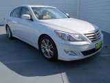 2012 White Satin Pearl Hyundai Genesis 3.8 Sedan #73142657