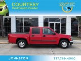 2005 Victory Red Chevrolet Colorado LS Crew Cab #73142514