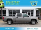 2009 Steel Gray Metallic GMC Sierra 1500 SLE Crew Cab #73142512