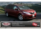 2013 Salsa Red Pearl Toyota Sienna LE #73180048