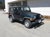 Deep Beryl Green Pearl Jeep Wrangler in 2005