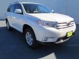 2013 Blizzard White Pearl Toyota Highlander  #73180366