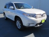 2013 Blizzard White Pearl Toyota Highlander  #73180365