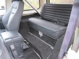 1986 Jeep CJ7 4x4 Black Interior