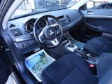 2011 Mitsubishi Lancer RALLIART AWD Black Interior