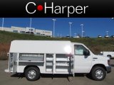 2012 Oxford White Ford E Series Cutaway E350 Commercial Utility Truck #73180086