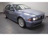 Steel Blue Metallic BMW 5 Series in 2002