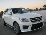 2013 Mercedes-Benz ML 63 AMG 4Matic Front 3/4 View