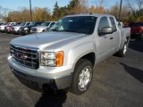 2012 Quicksilver Metallic GMC Sierra 1500 SLE Extended Cab 4x4 #73233633