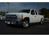 2012 Summit White Chevrolet Silverado 1500 LT Extended Cab #73233606