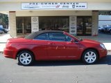 2010 Inferno Red Crystal Pearl Chrysler Sebring Touring Convertible #73233287