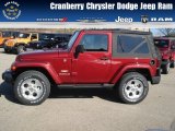 2013 Deep Cherry Red Crystal Pearl Jeep Wrangler Sahara 4x4 #73233280