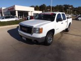 2008 Summit White GMC Sierra 1500 SLE Crew Cab #73233518