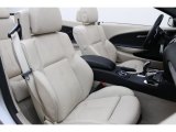 2009 BMW 6 Series 650i Convertible Front Seat