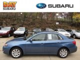 2010 Newport Blue Pearl Subaru Impreza 2.5i Sedan #73233270