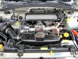 2005 Subaru Forester 2.5 XT 2.5 Liter Turbocharged DOHC 16-Valve Flat 4 Cylinder Engine