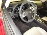 2011 Lexus IS 350C Convertible Light Gray Interior