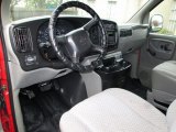 2001 Chevrolet Express 2500 Commercial Van Dark Pewter Interior