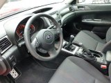 2012 Subaru Impreza WRX Premium 4 Door WRX Carbon Black Interior