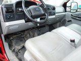 2005 Ford F350 Super Duty XL Regular Cab 4x4 Medium Flint Interior