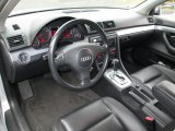 2004 Audi A4 1.8T Sedan Ebony Interior