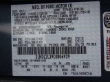 2012 MKZ Color Code for Steel Blue Metallic - Color Code: UN