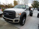 2012 Oxford White Ford F550 Super Duty XL Regular Cab 4x4 Chassis #73233666