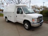 2012 Ford E Series Cutaway E350 Commercial Utility Truck Front 3/4 View